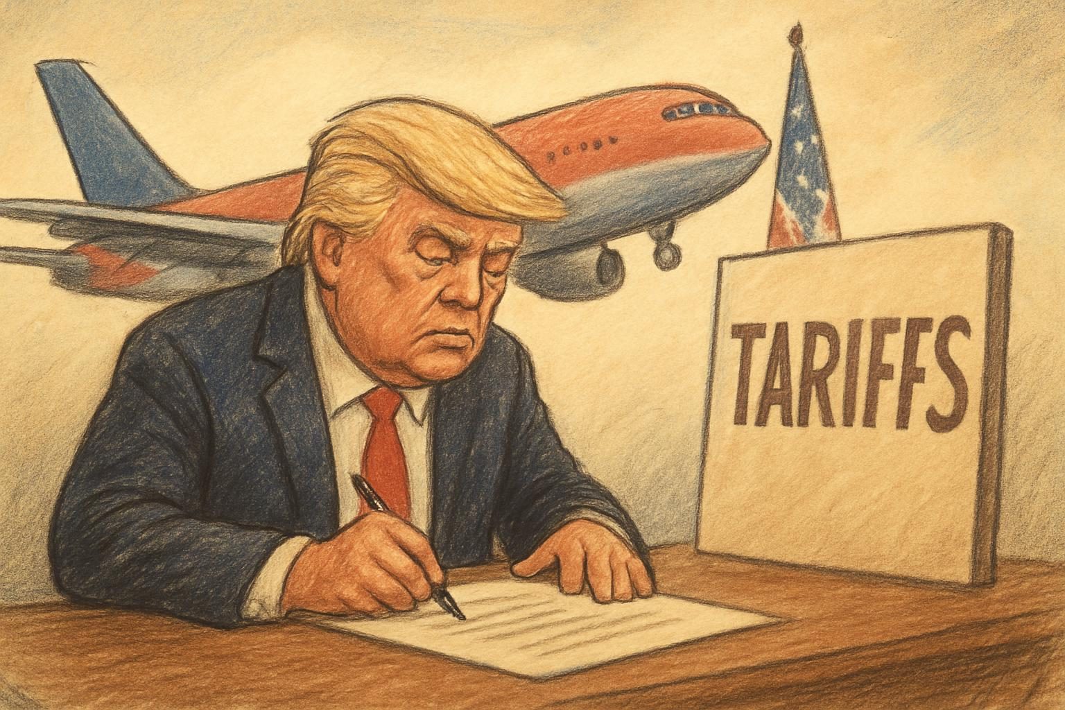 Trump’s aircraft trade move leaves tariffs for later reader image