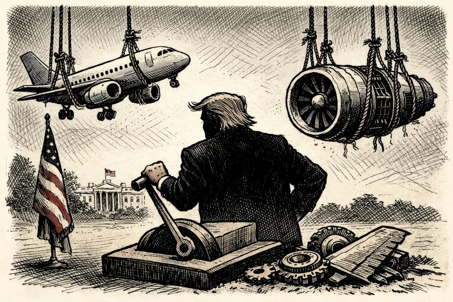 Trump targets aircraft and engine imports in new Section 232 move reader image