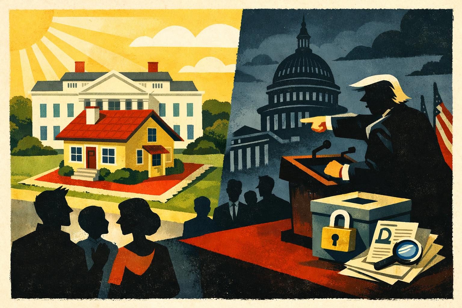 Trump lets housing bill become law while pressing Congress on voting bill reader image