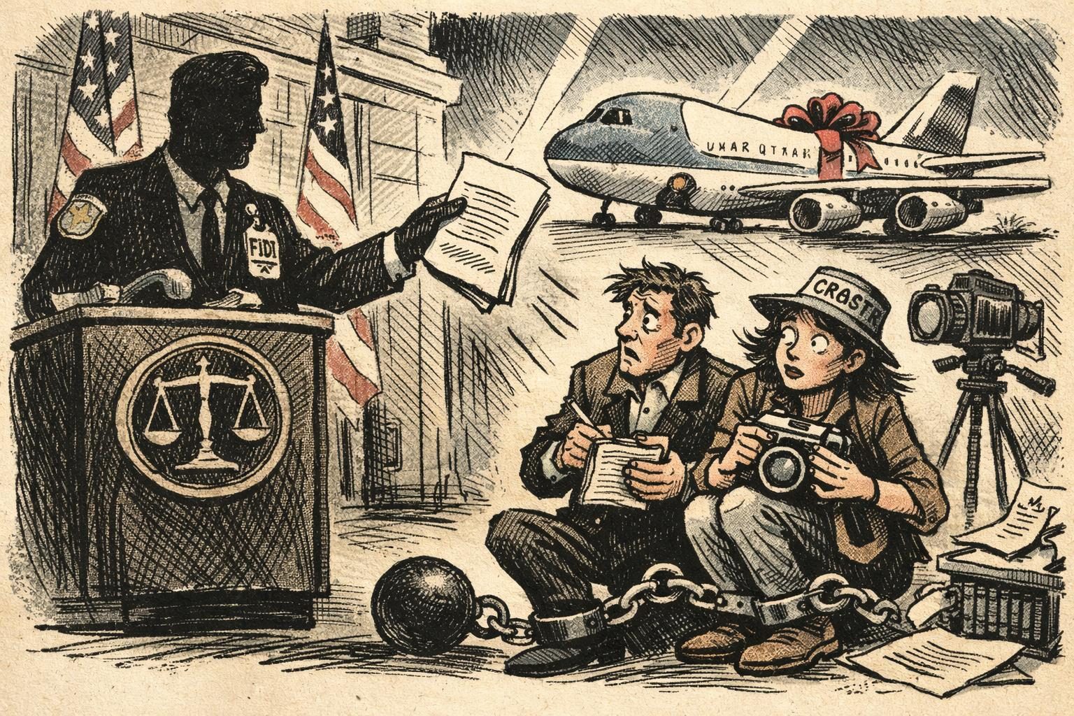 DOJ subpoenas New York Times reporters after Air Force One stories, prompting press-freedom backlash reader image