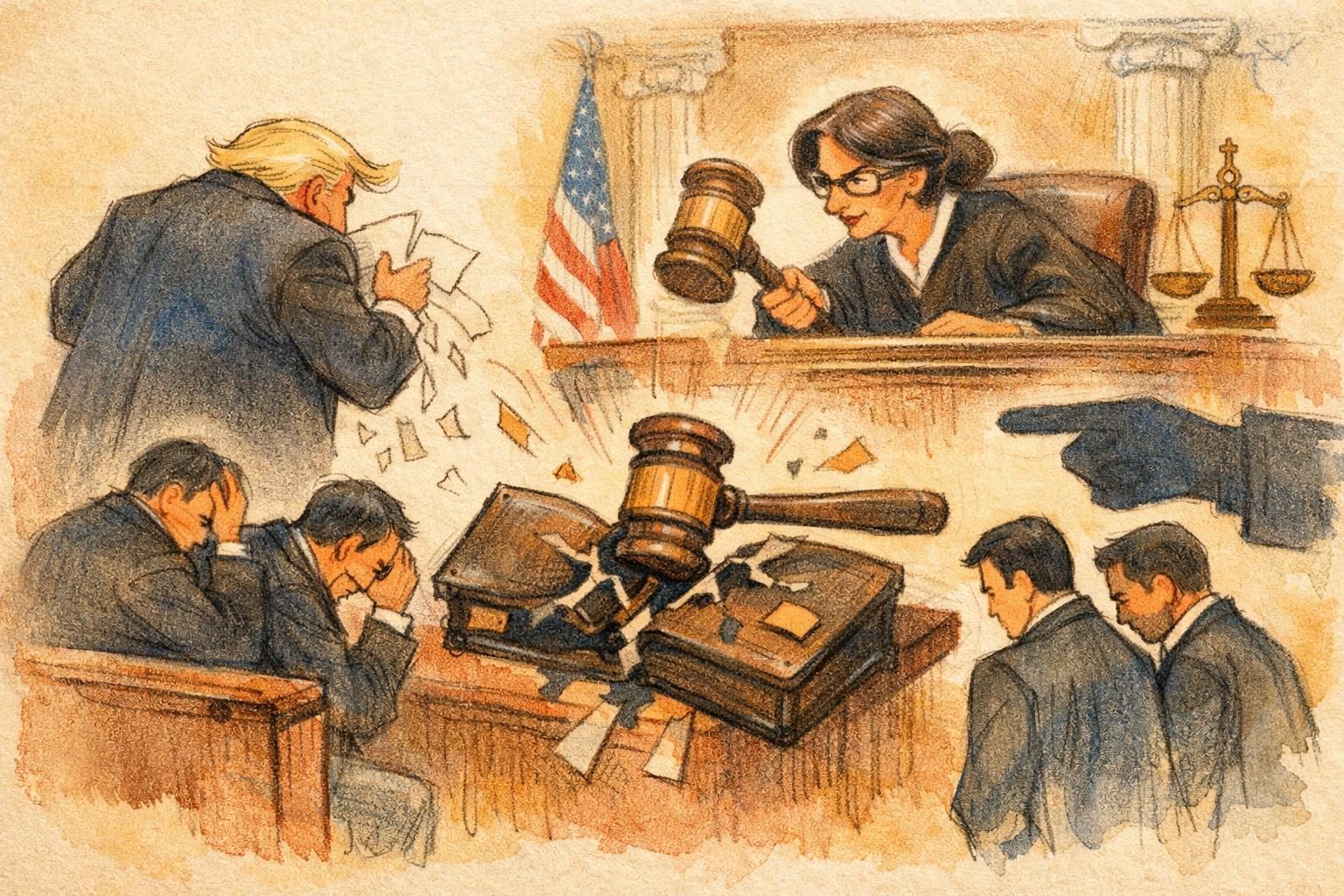 Judge says Trump IRS lawsuit was filed for improper purpose, refers lawyer for possible discipline reader image