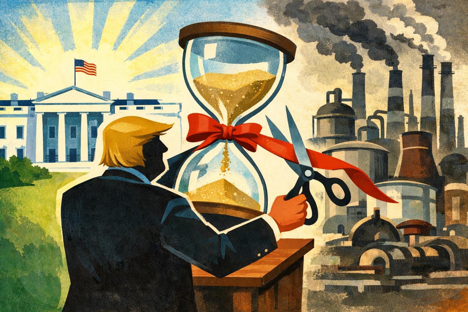 Trump grants two-year compliance delay for listed HON Rule stationary sources reader image