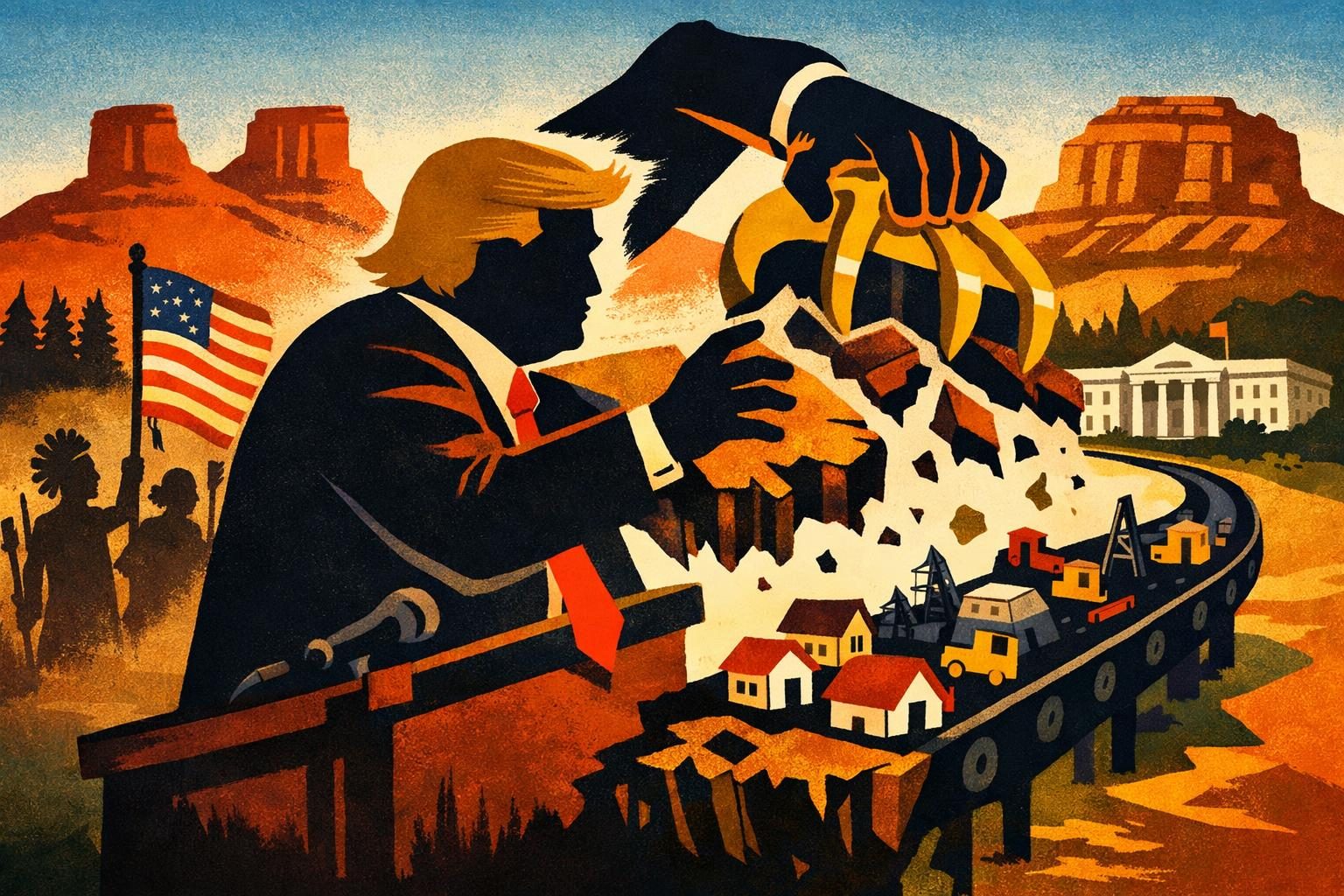 Trump reduces two Utah national monuments in a fresh public-lands clash reader image