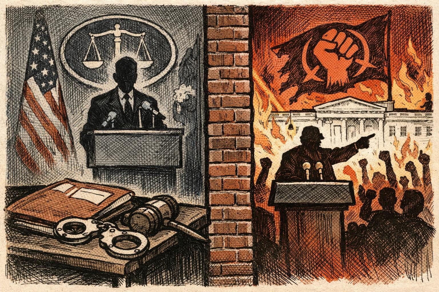 Florida Man Charged by Complaint in Presidential Threat Case as White House Pushes Separate Anti-Left Message