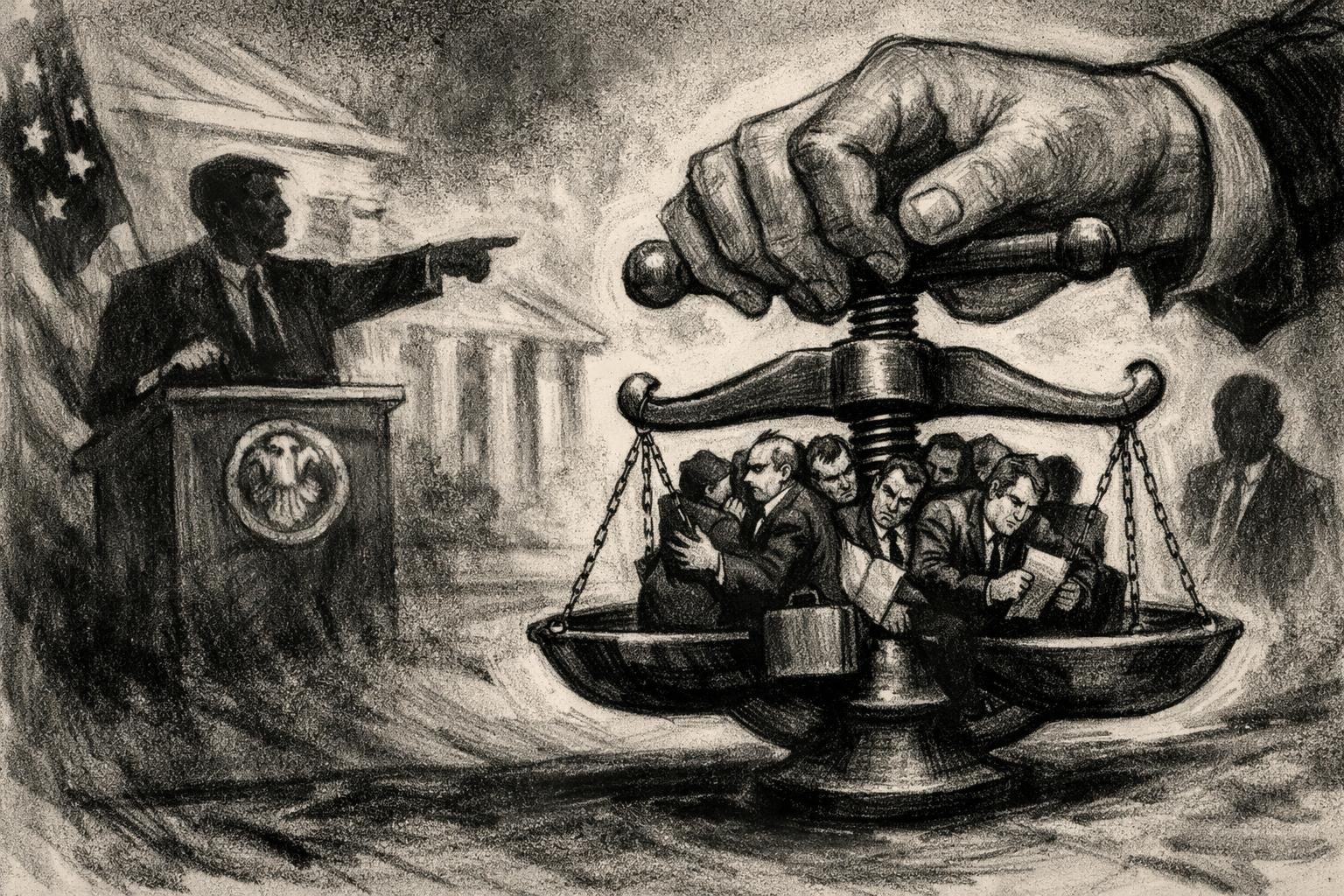DOJ subpoenas 14 law firms in ABA fight over Trump executive orders reader image