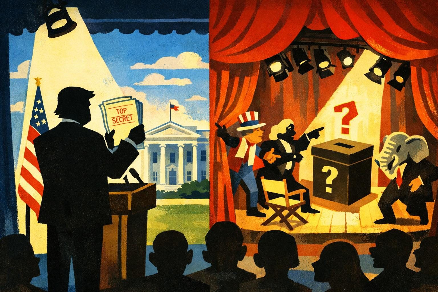 Trump’s Election-Interference Rollout Still Blends Disclosure With Political Theater reader image