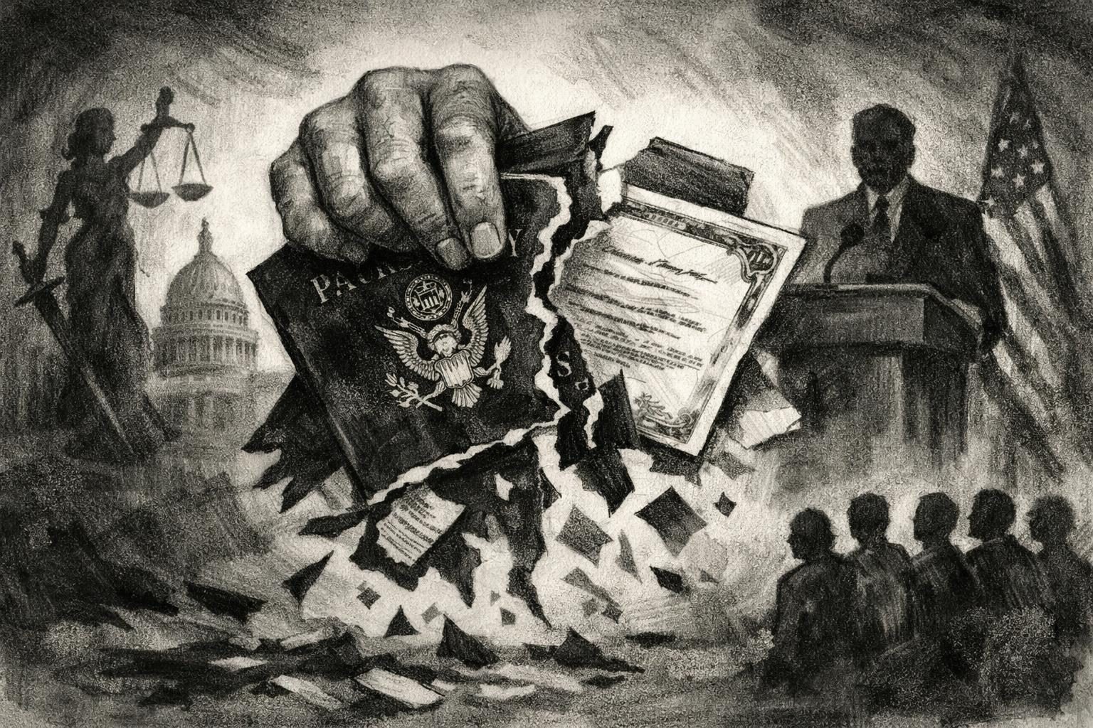 DOJ Announces Denaturalization Actions Against 10 Naturalized Citizens reader image