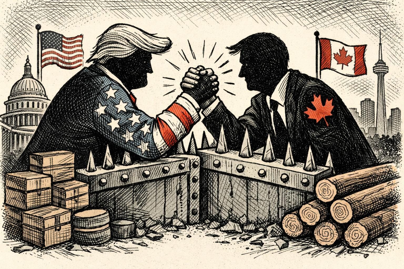 Trump’s Canada tariffs raise the stakes in a relationship the U.S. still leans on reader image