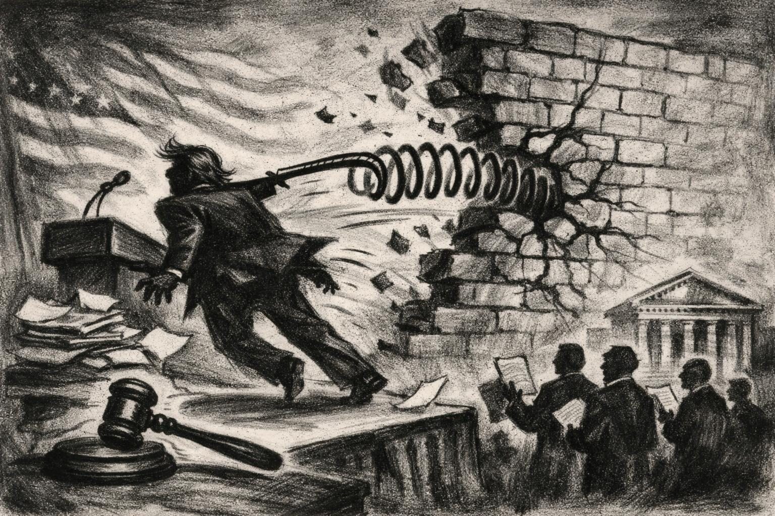 Trump’s tariff blitz hit the wall again reader image