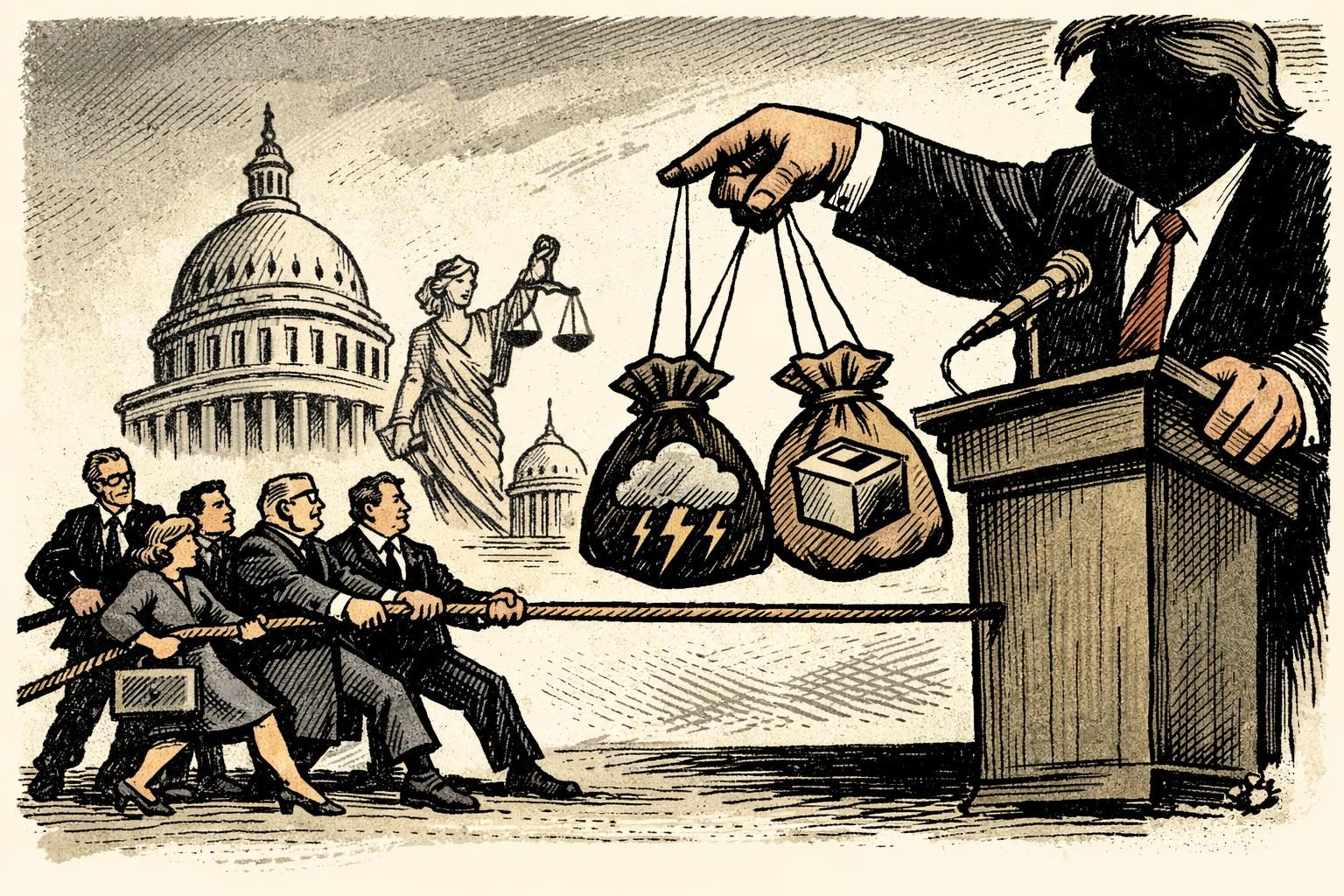 24 attorneys general, D.C., and two governors sue Trump over disaster-aid conditions reader image