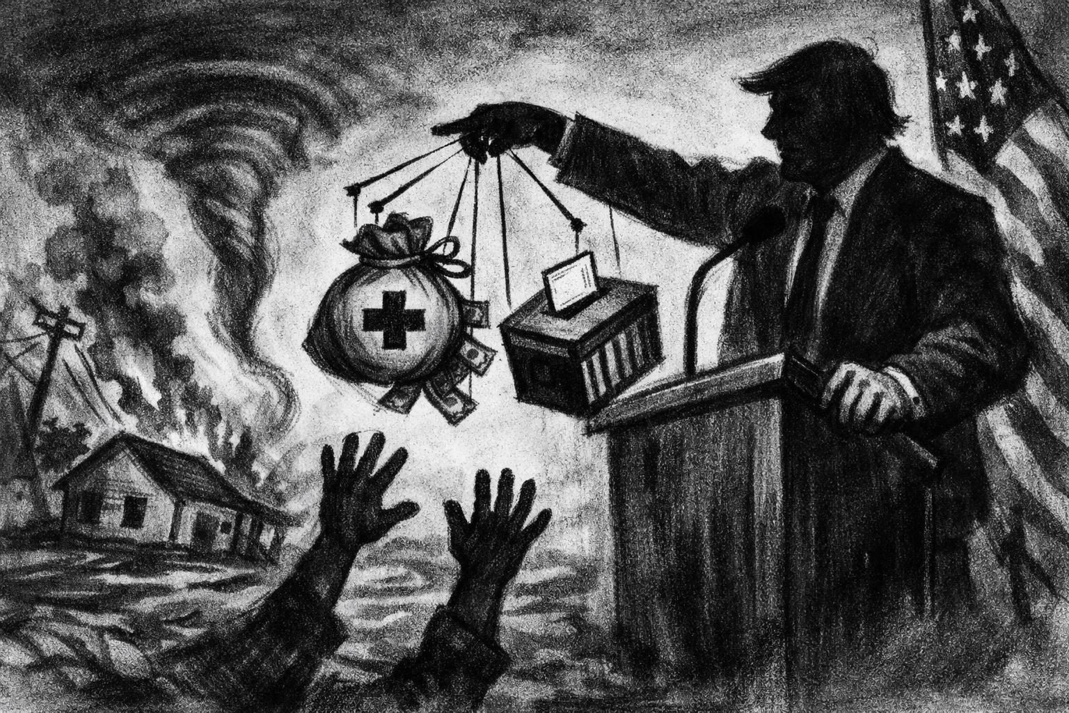 Disaster-aid conditions turn into a new Trump coercion fight reader image
