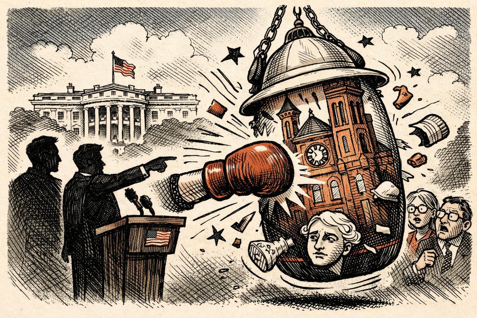The White House keeps turning the Smithsonian into a culture-war punching bag
