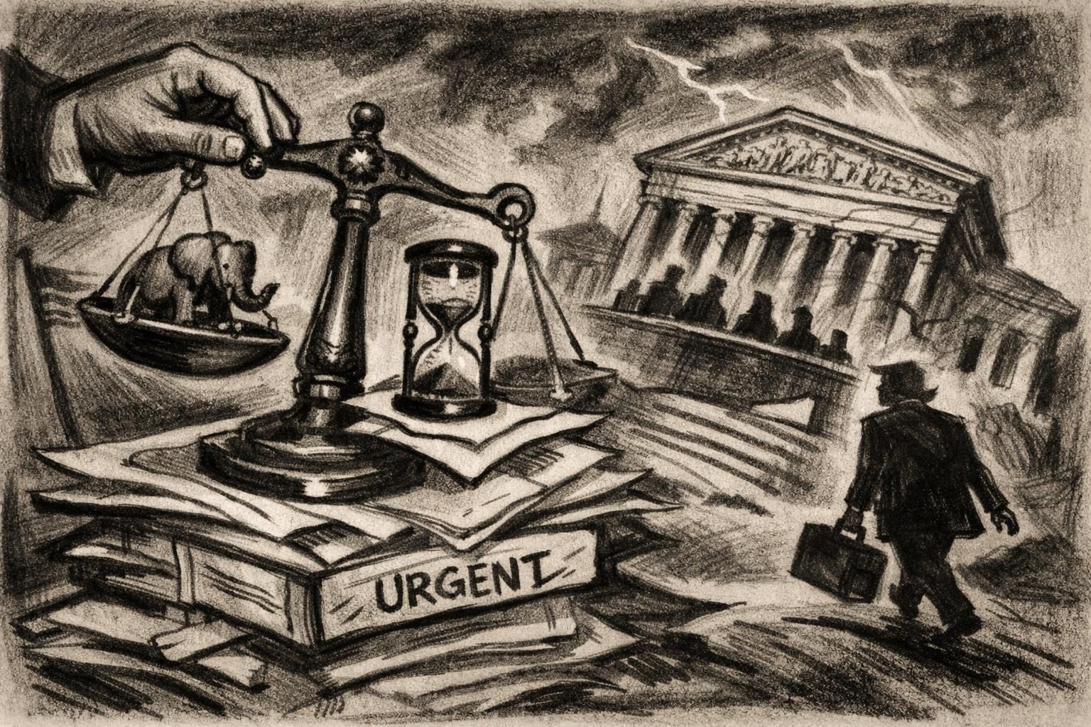 Supreme Court dockets Trump tariff stay application reader image