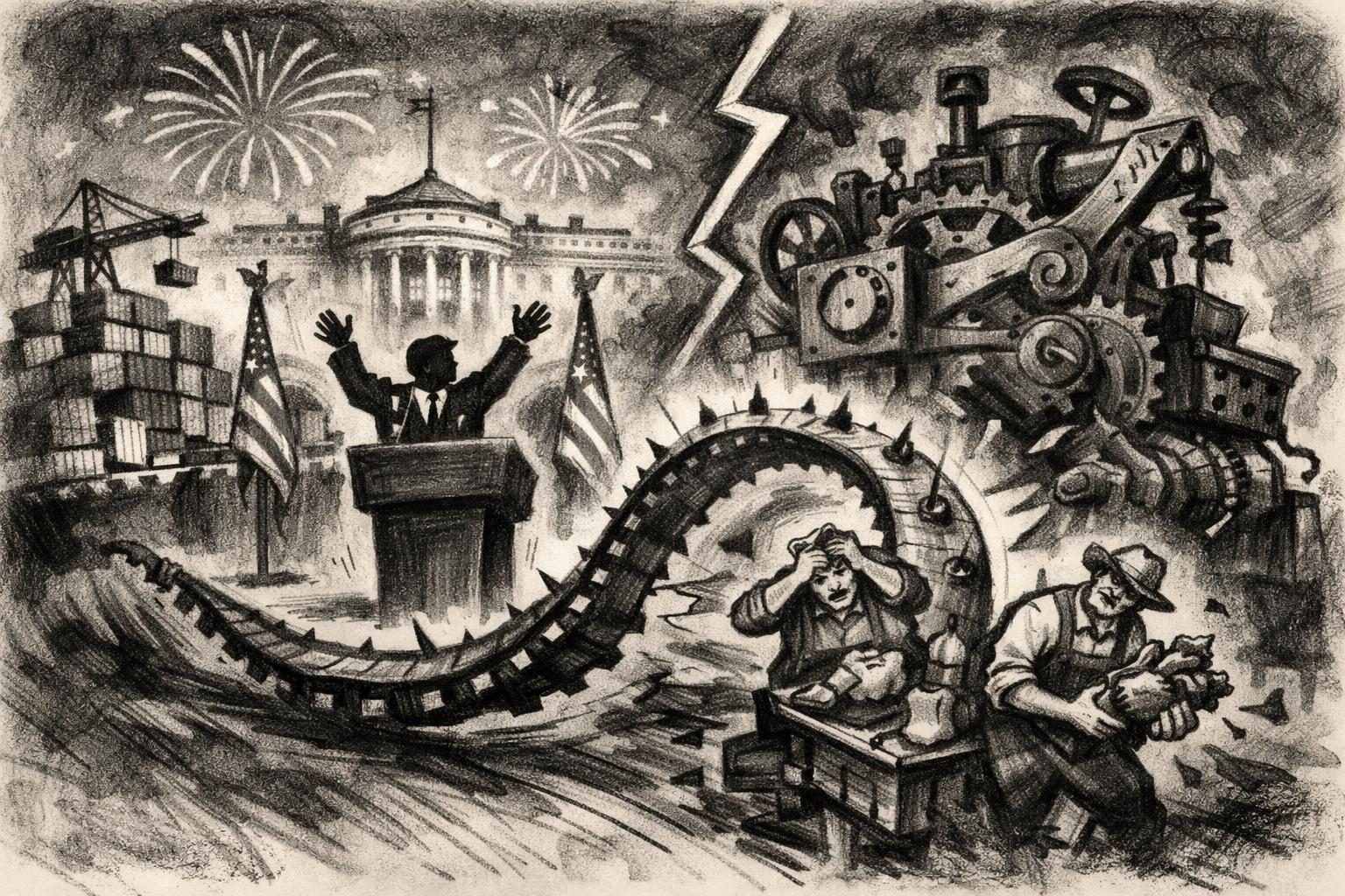 The White House keeps bragging about a trade boom while its own tariff machine keeps creating the next backlash reader image