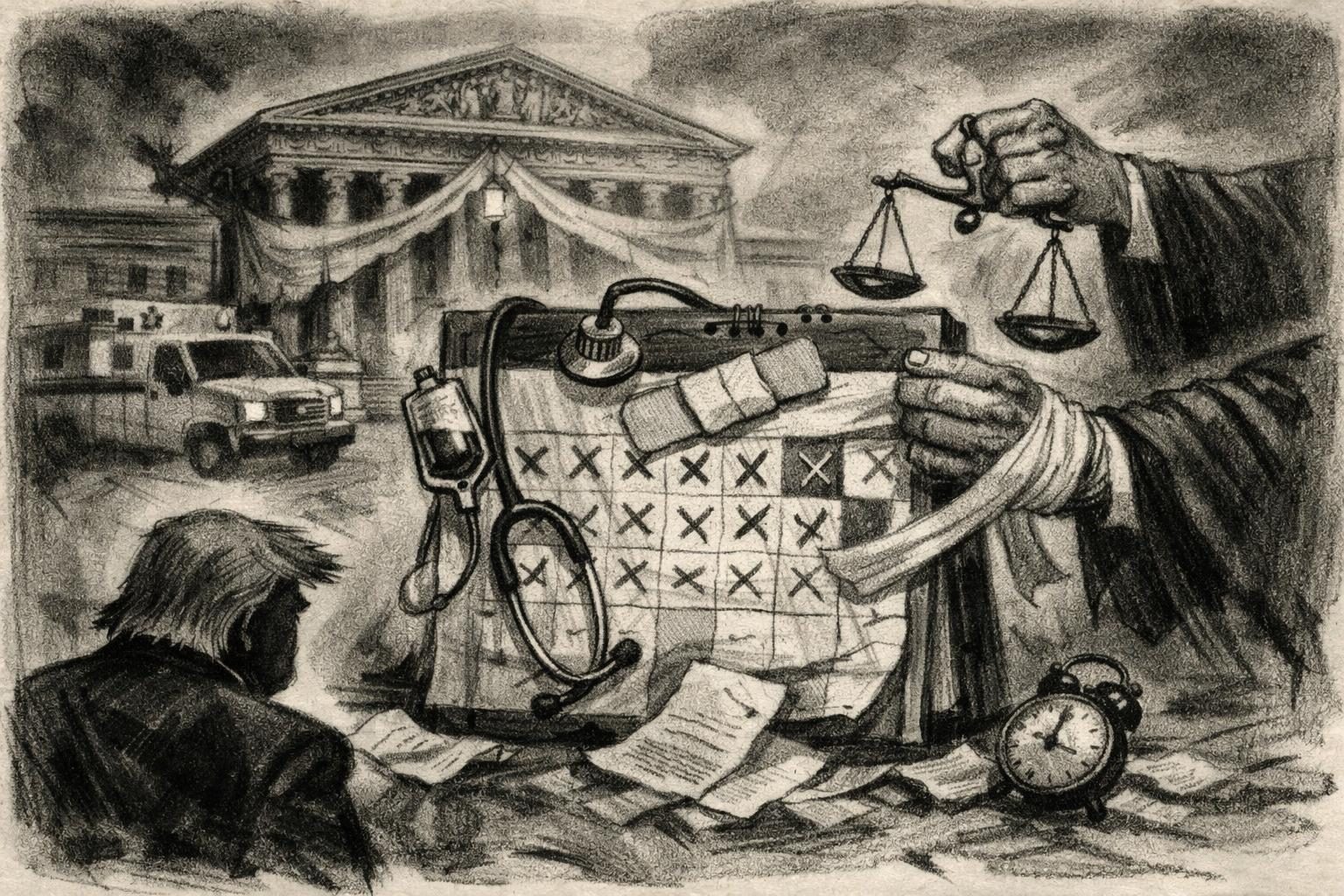 Trump heads back to the Supreme Court again, and the calendar itself is starting to look like a defeat reader image