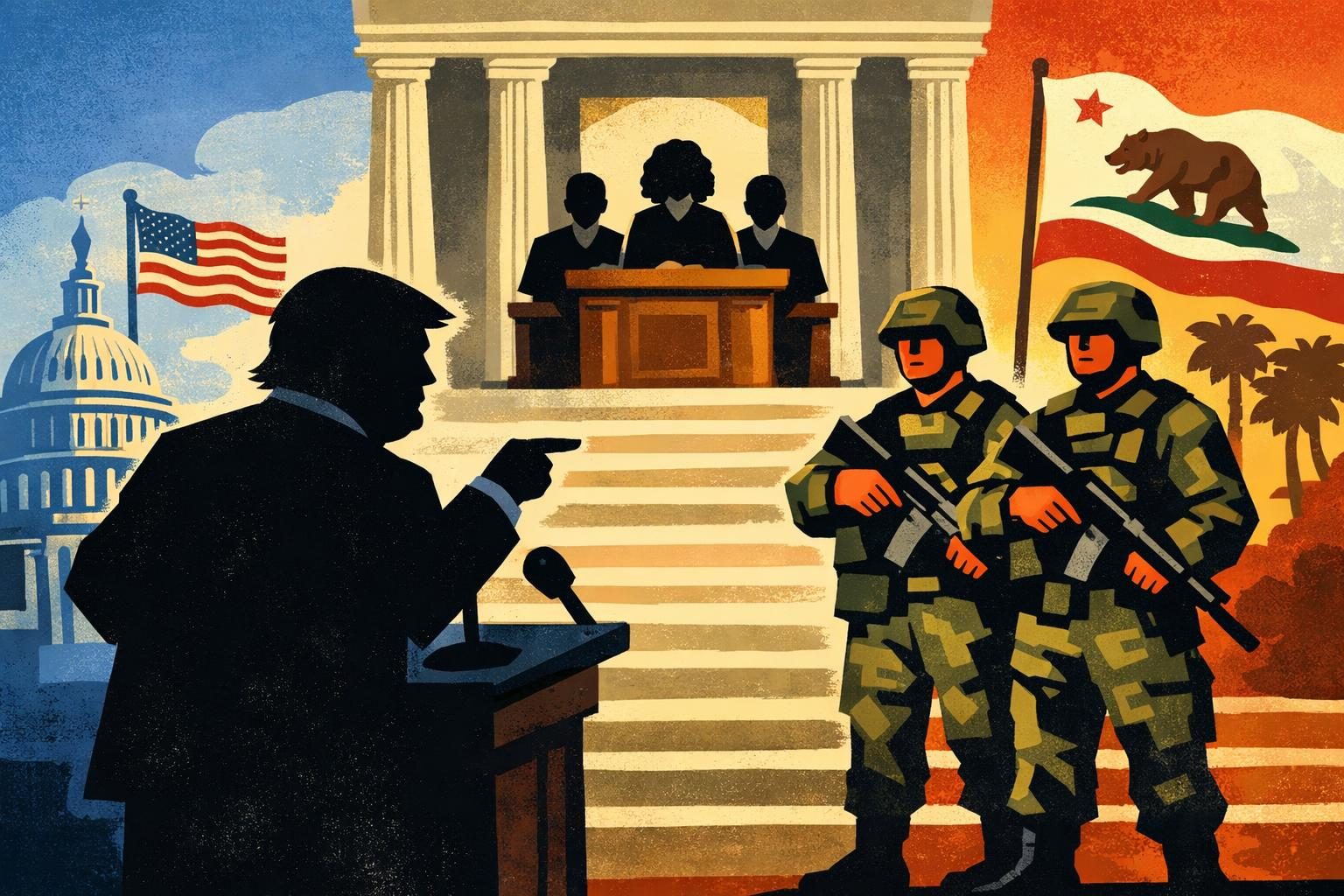 Trump Seeks Supreme Court Stay in California National Guard Fight reader image