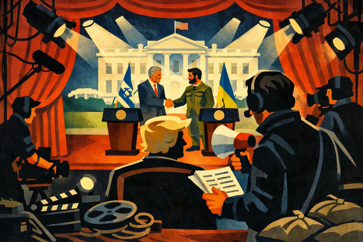 Trump’s White House war diplomacy looked more like managed theater than leadership reader image