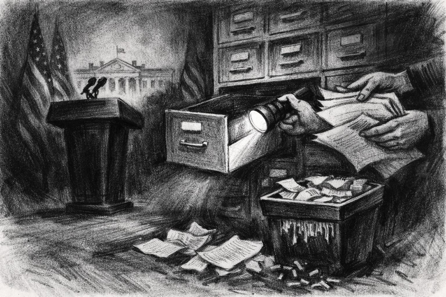 Critics Say White House Transcript Archive Is Spotty, Raising Transparency Questions reader image