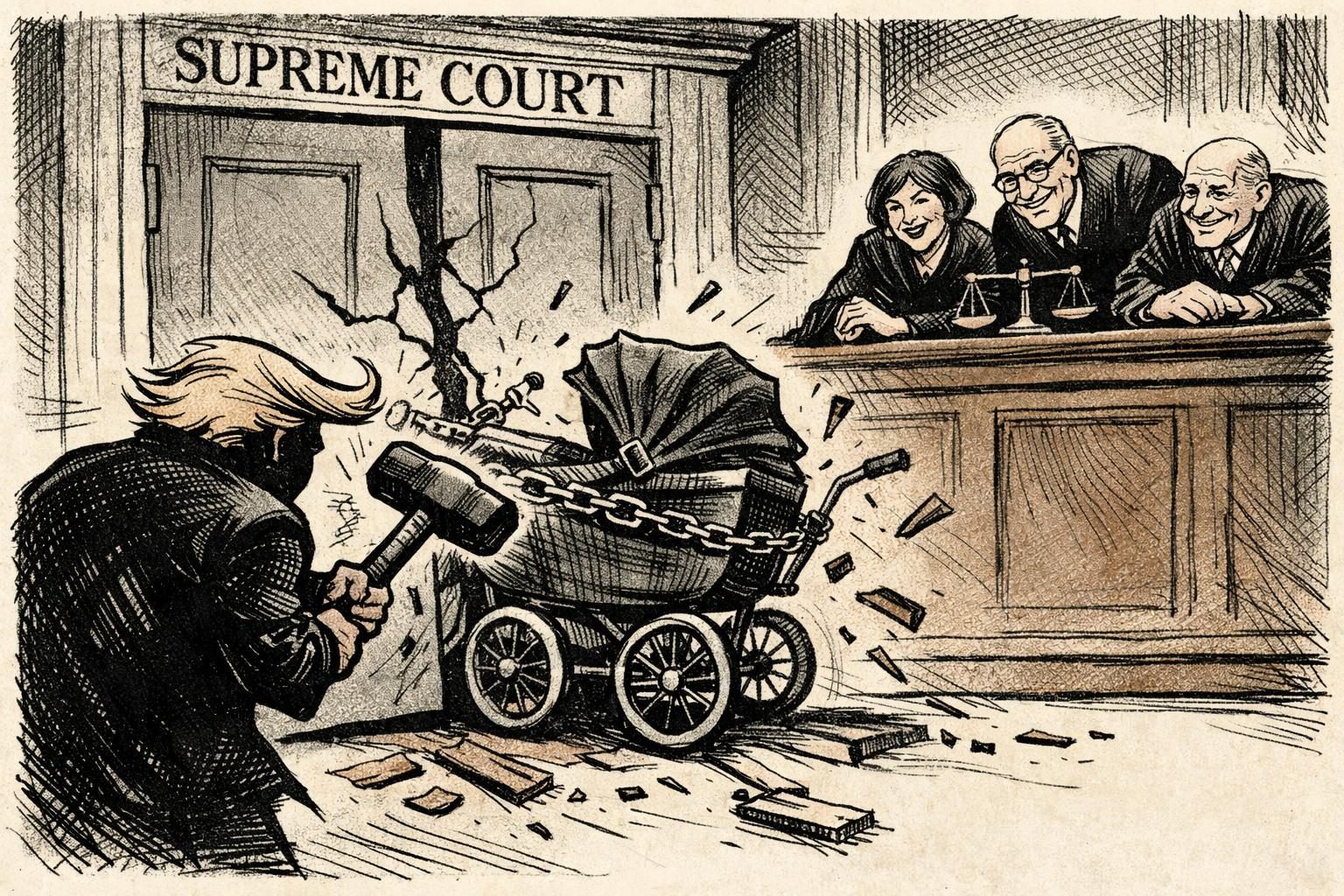 Trump tries birthright citizenship again, because apparently losing once was not enough