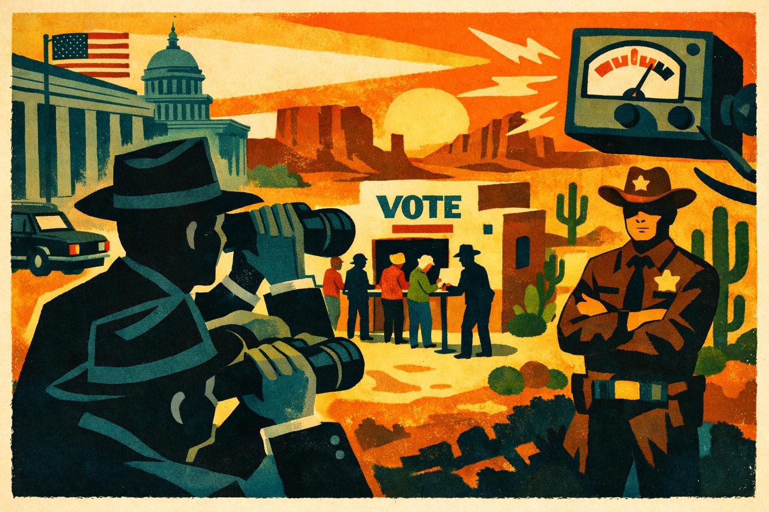 Justice Department sends election monitors into Arizona counties again