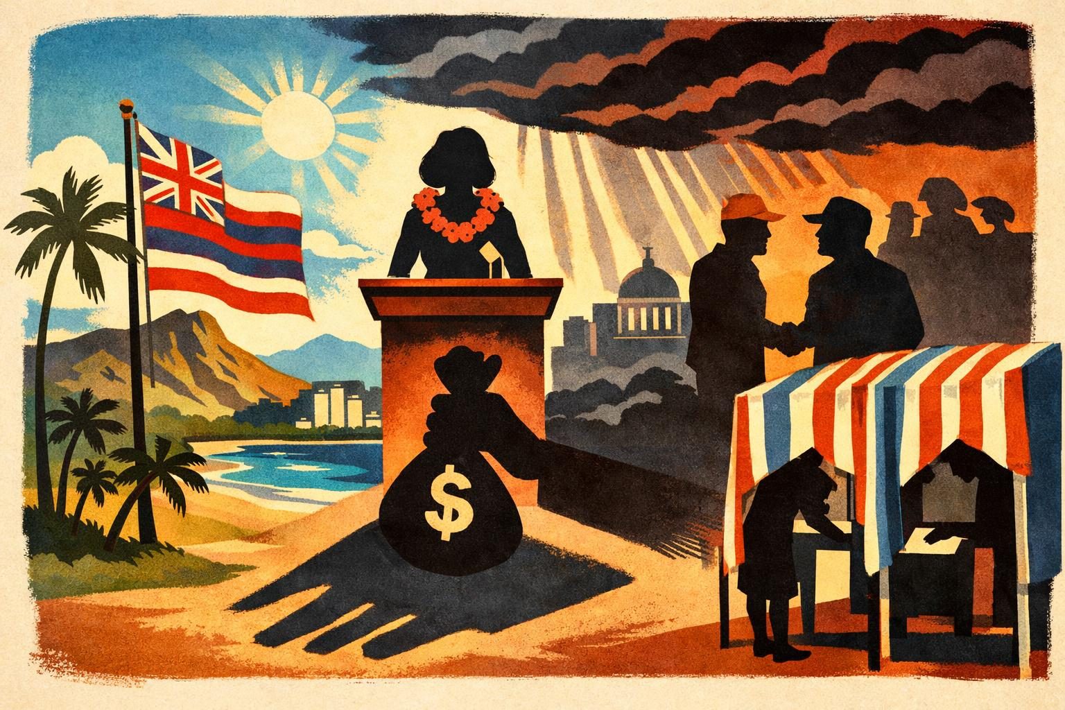 Hawaii’s primary lands in the shadow of a corruption scandal