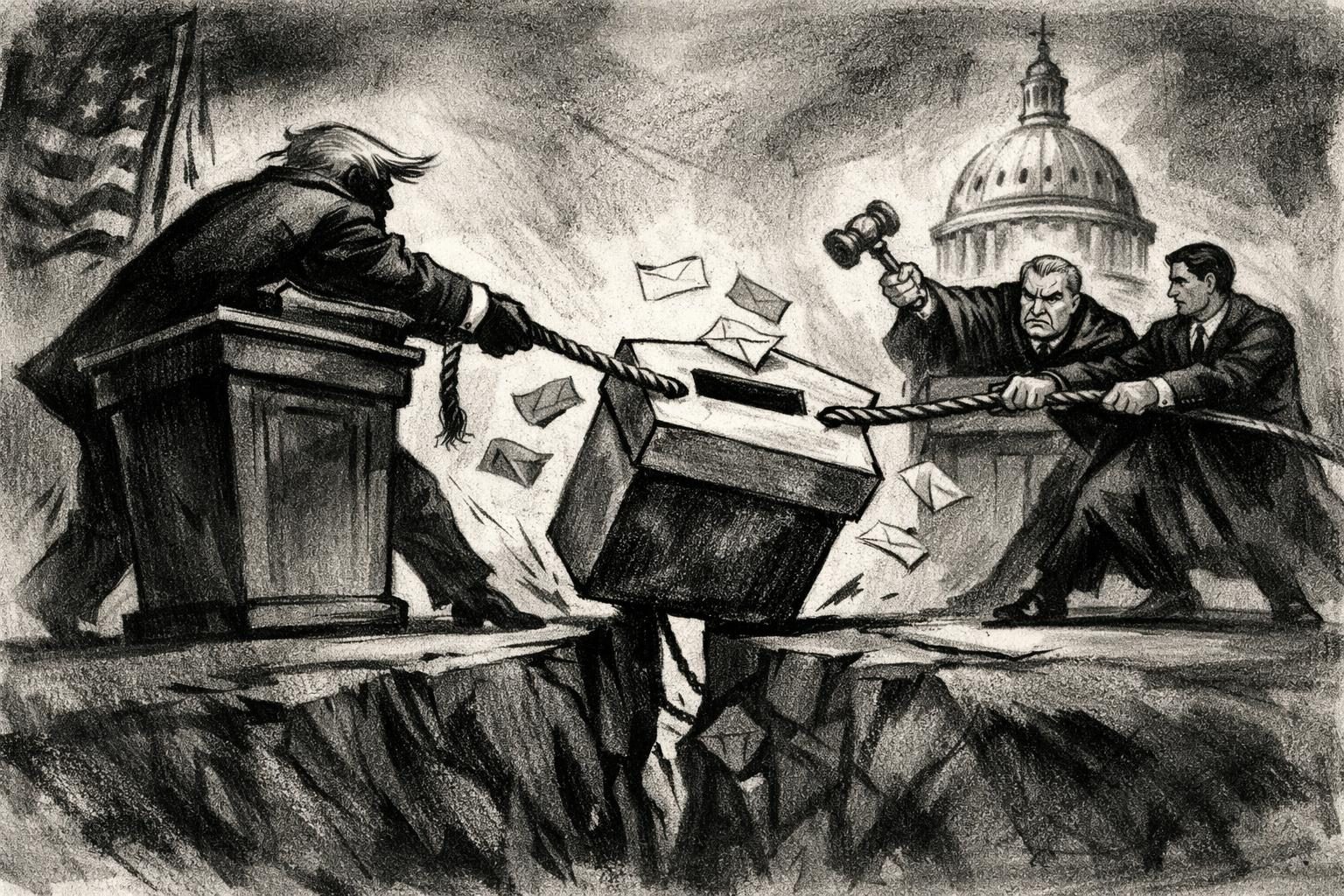 Trump’s voting-order war keeps colliding with judges and basic federalism