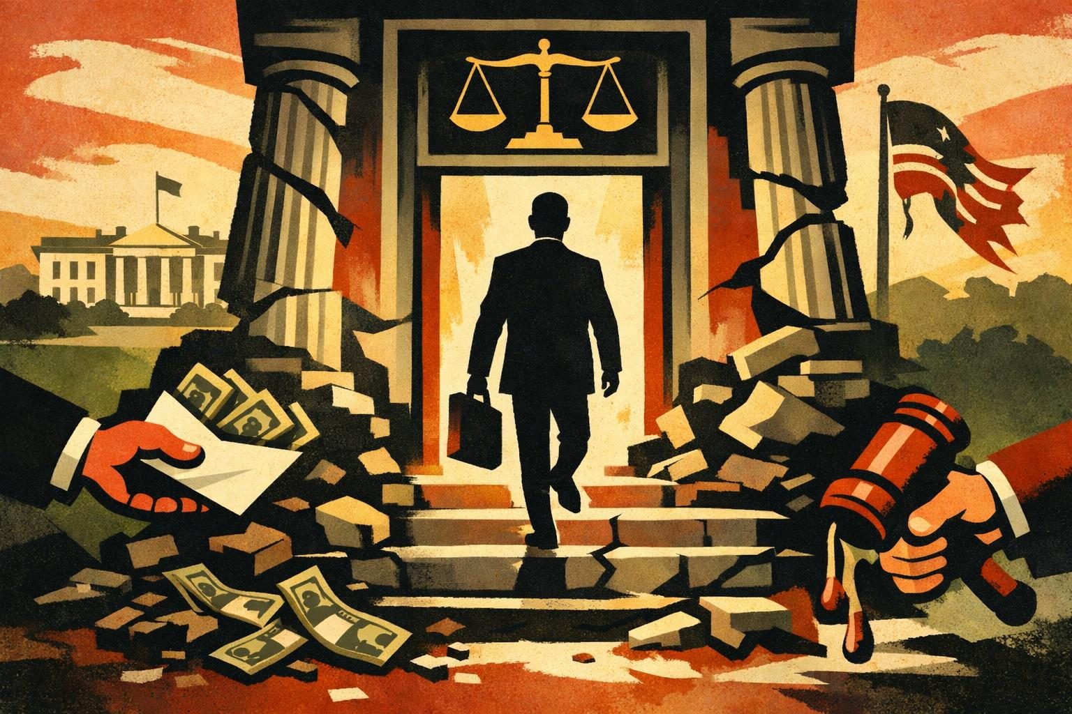Todd Blanche takes over Justice after a confirmation brawl that advertised the rot