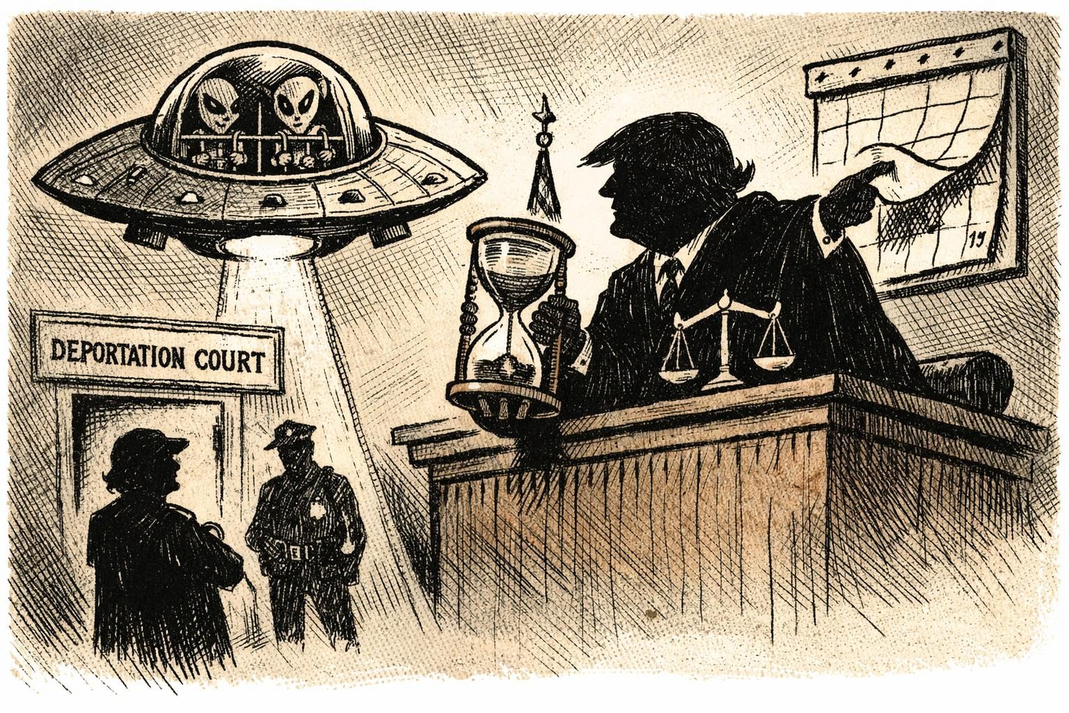 Judge Delays Hearing in the Trump Team’s New Alien Terrorist Removal Court Case