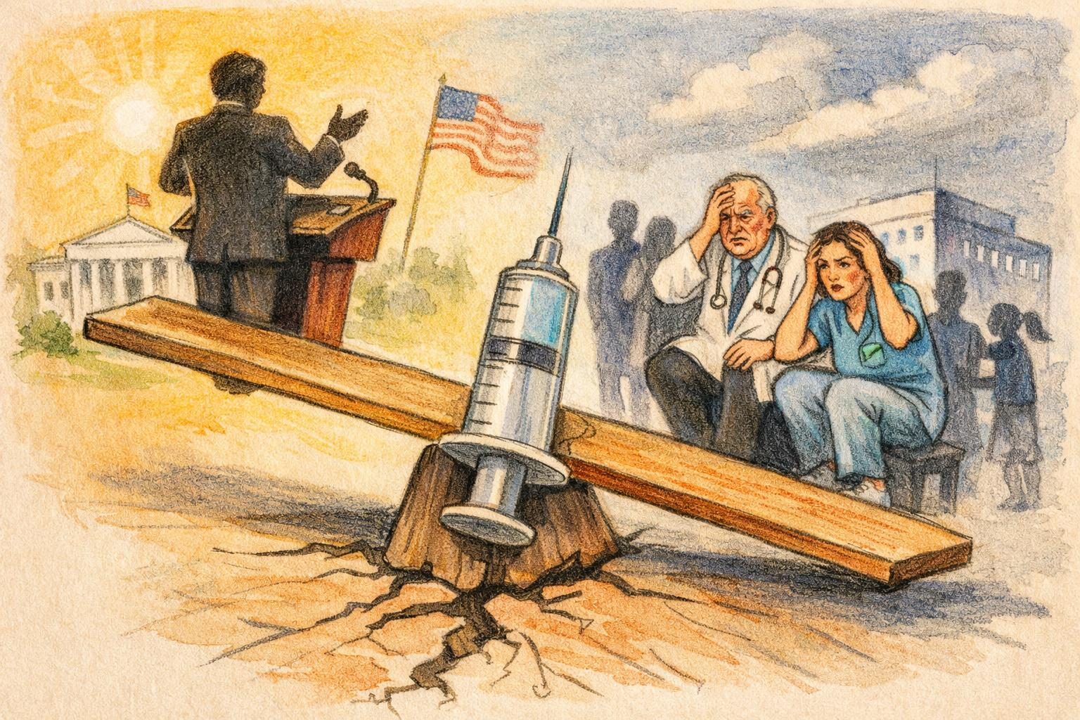 White House vaccine guidance reopens a public-health wound it didn’t need