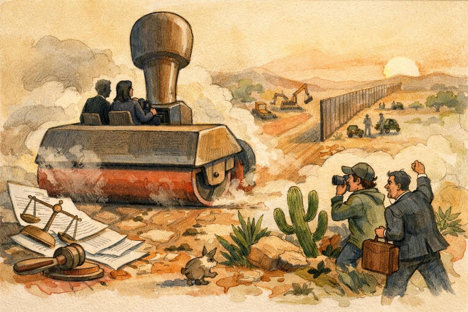 DHS waives more legal requirements for Texas border construction, cueing the same old environmental and accountability fight
