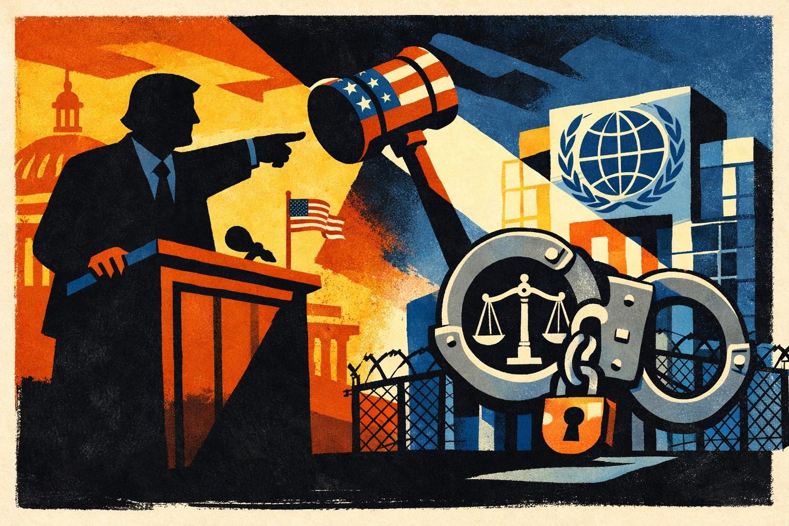 Rights groups sue over U.S. crackdown on the ICC