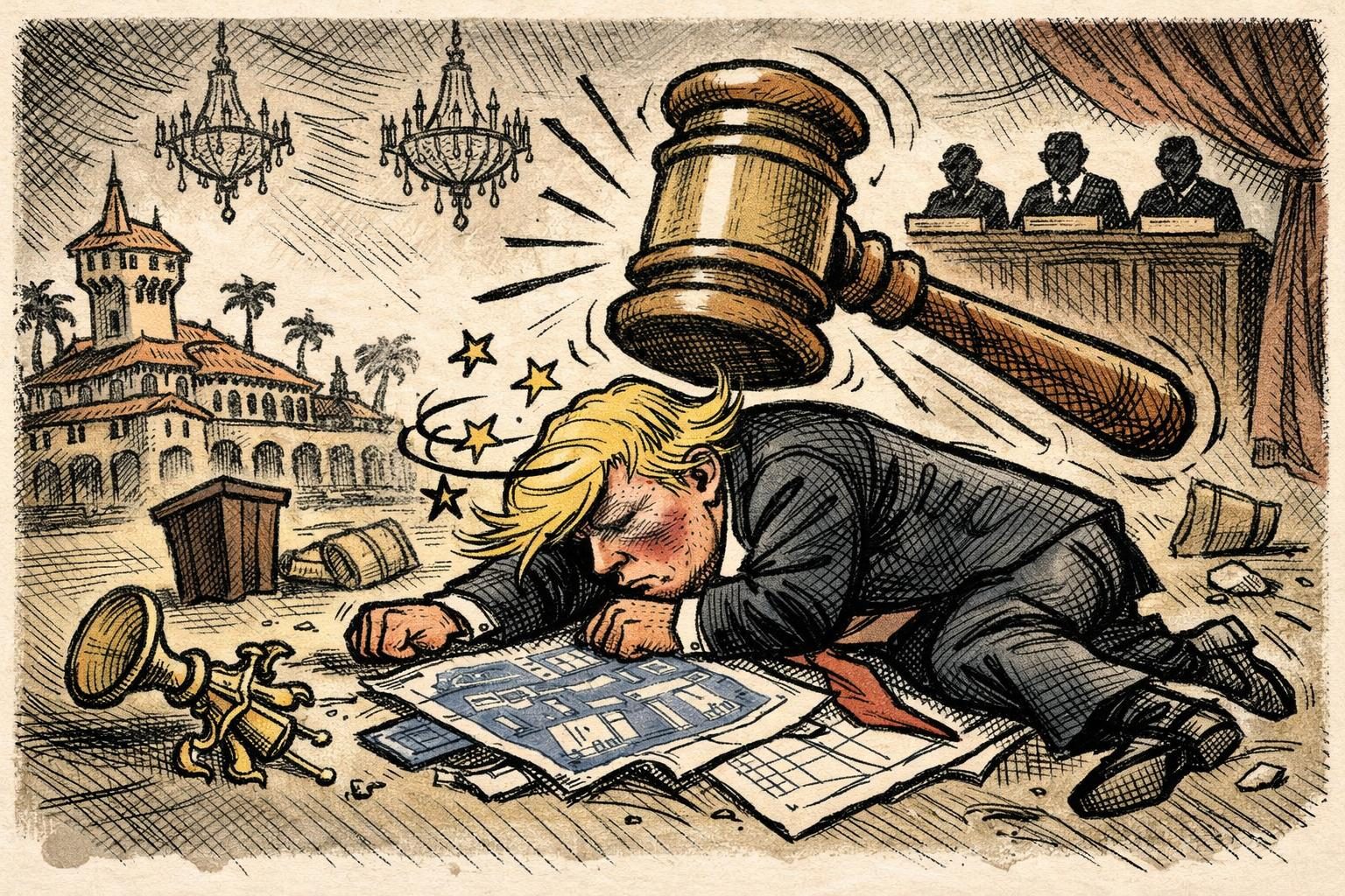 Appeals court knocks out Mar-a-Lago ballroom permit, handing Trump a public legal bruising