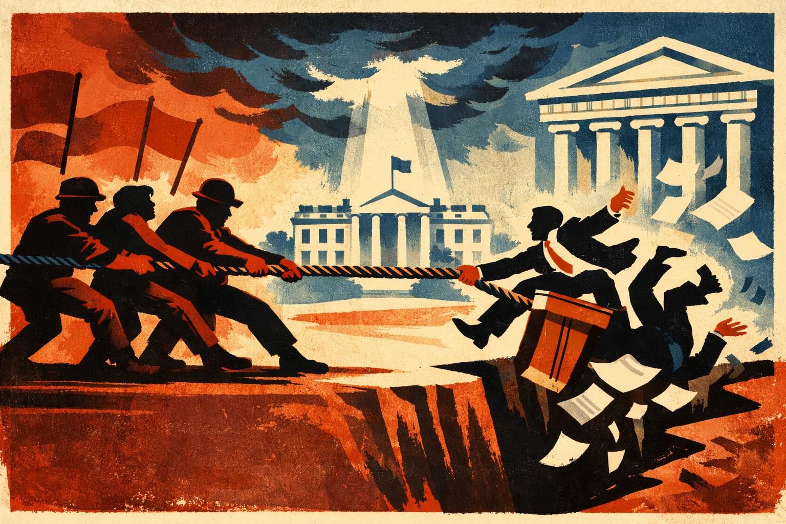 Court keeps the union fight alive, and the administration keeps taking the hit