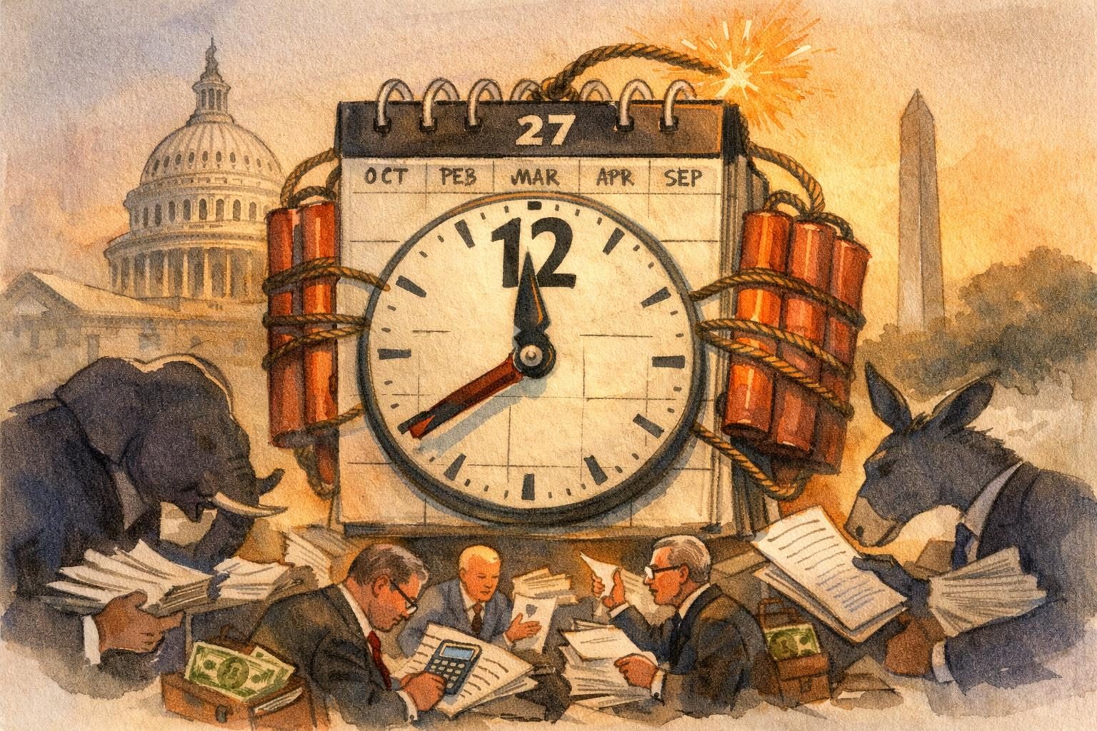House activity around the fiscal 2027 budget is live, and the calendar is telling on Washington