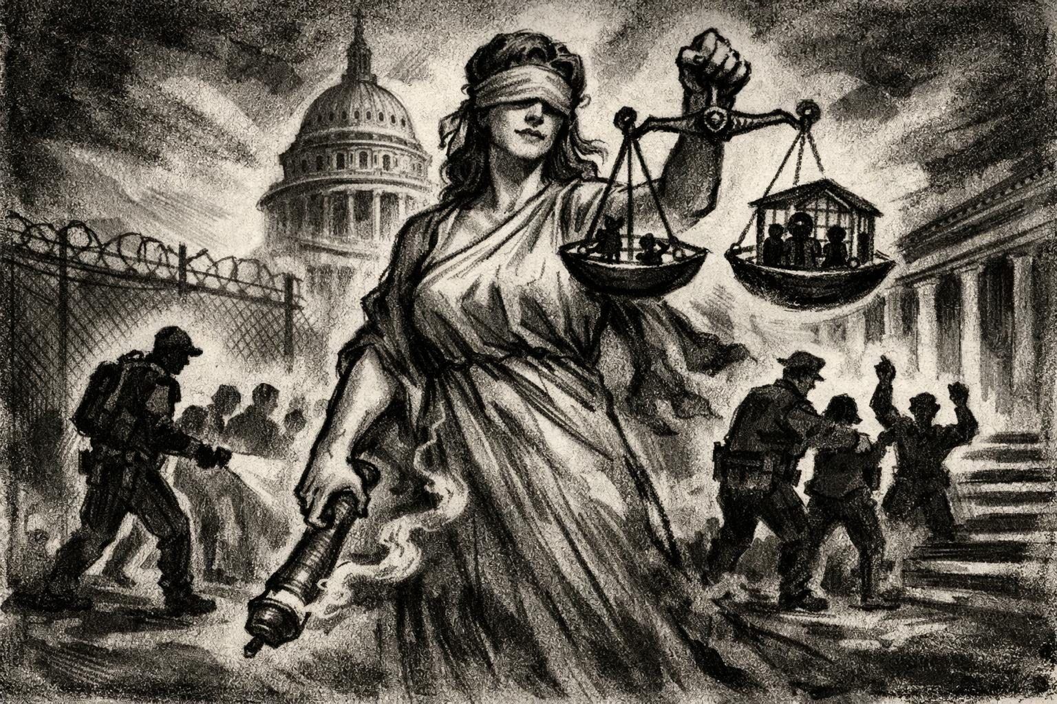 Justice keeps its enforcement posture hot across civil-rights and immigration fights