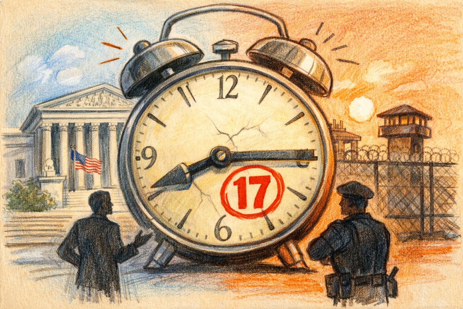 Supreme Court clock ticks in Washington prison fight