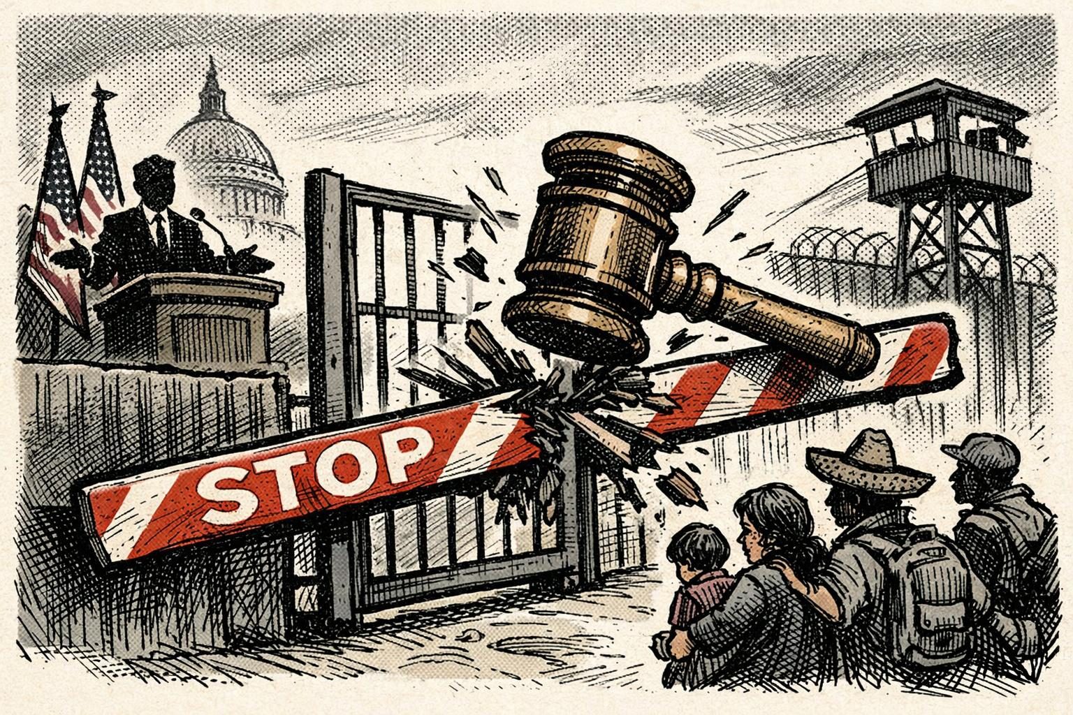 Government suspends part of its immigration push after a fresh legal hit