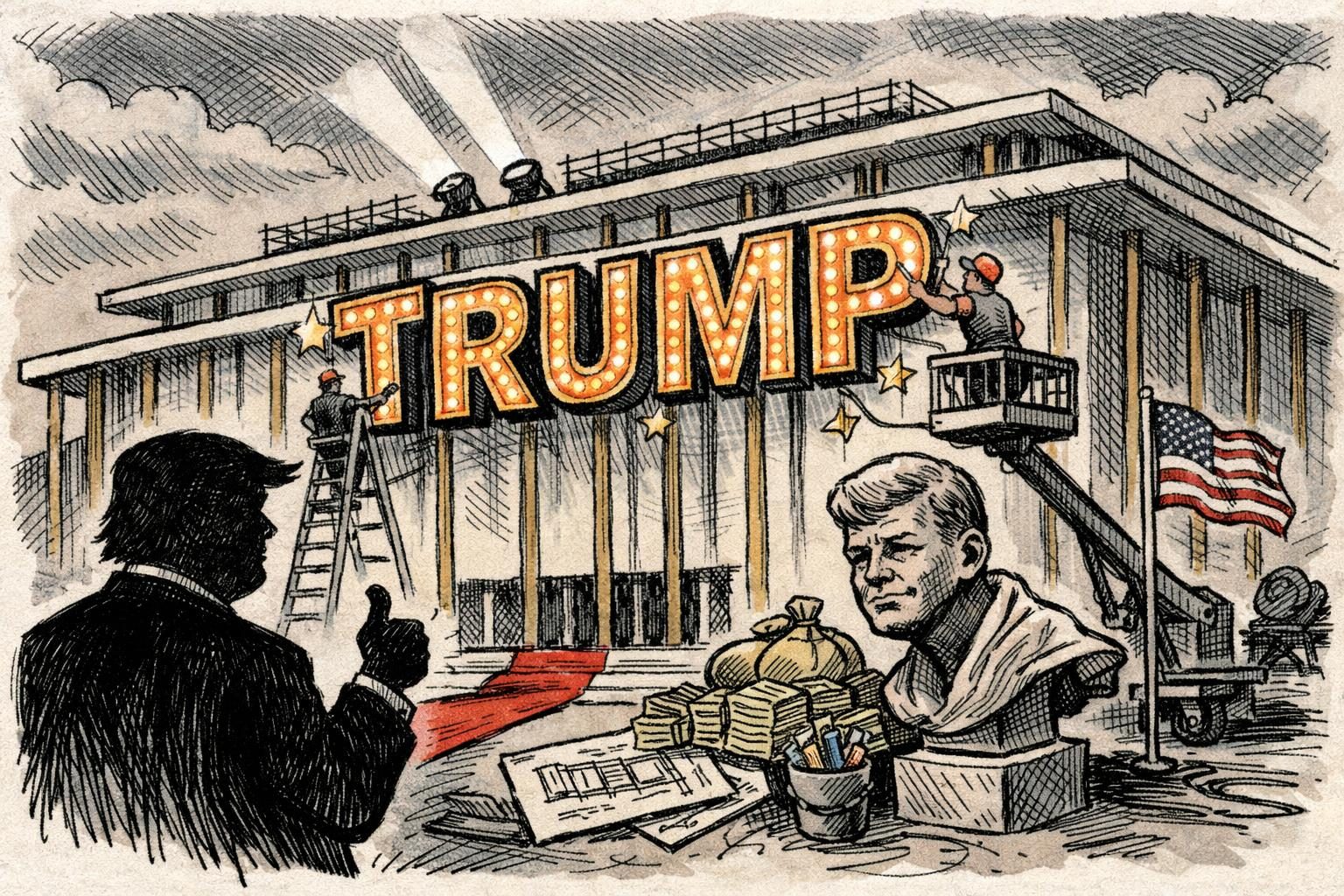 Kennedy Center board votes to slap Trump’s name on the building