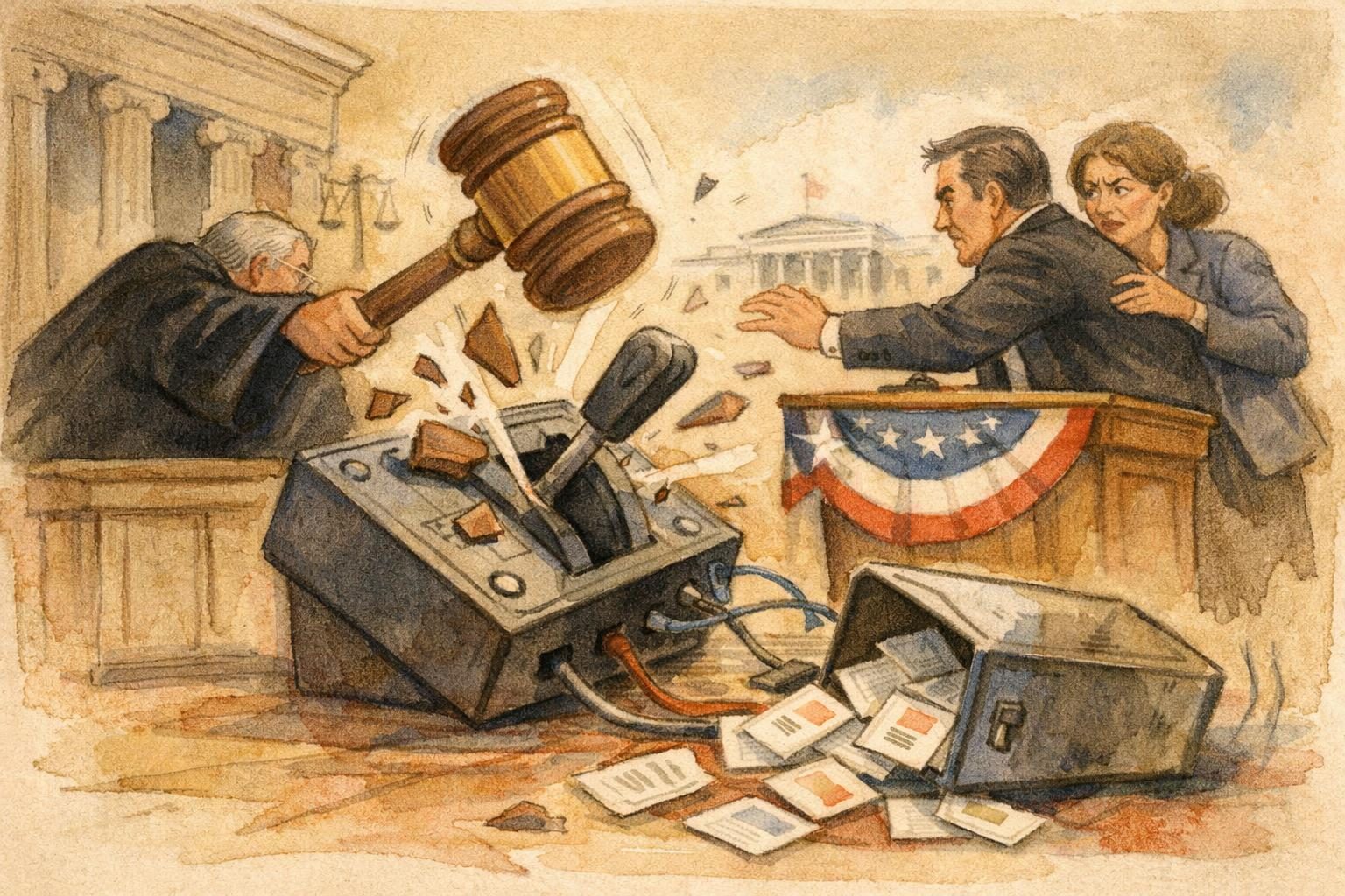 Federal court keeps swatting down the administration’s election-control fantasy