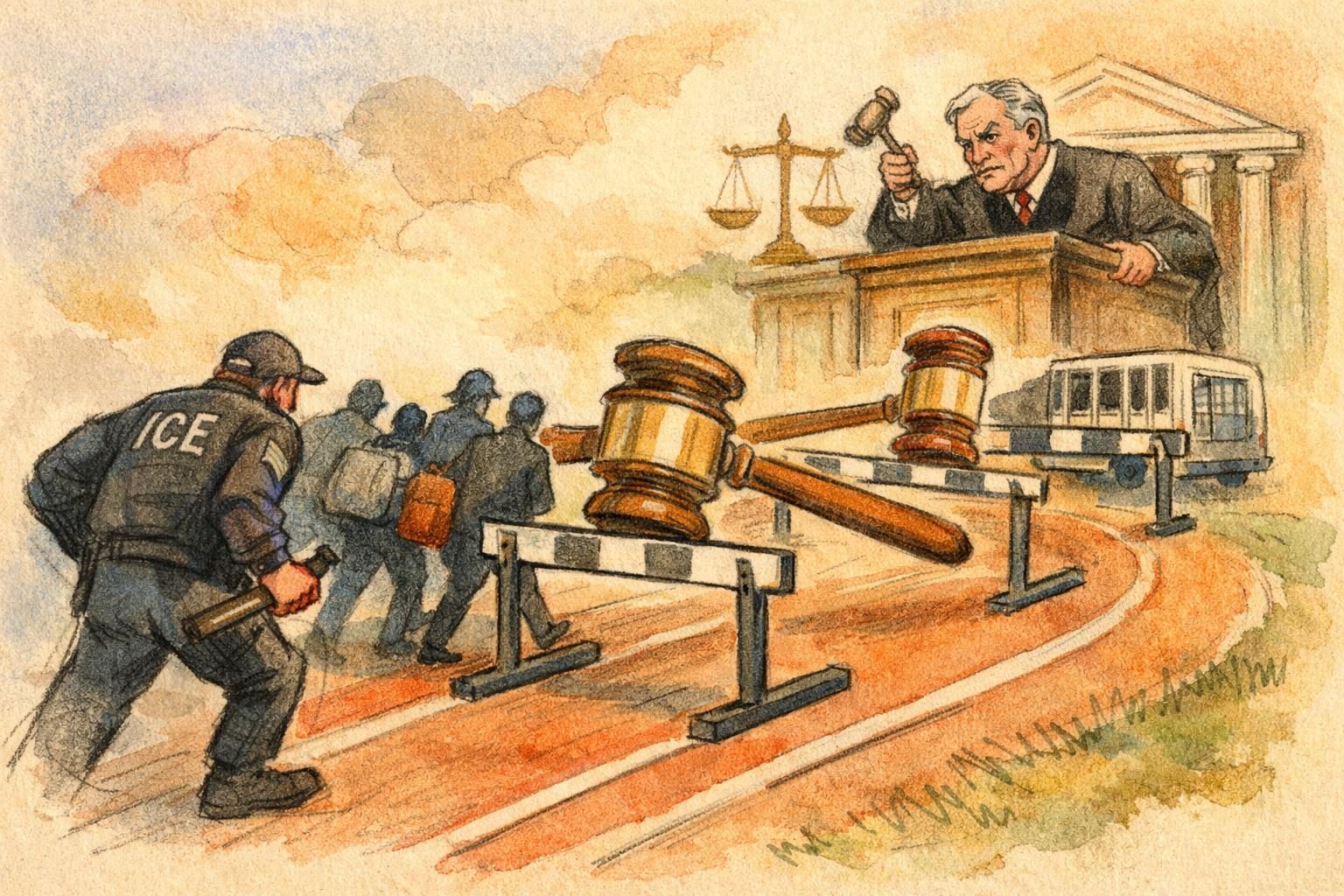 Immigration enforcement keeps running into fresh judicial resistance