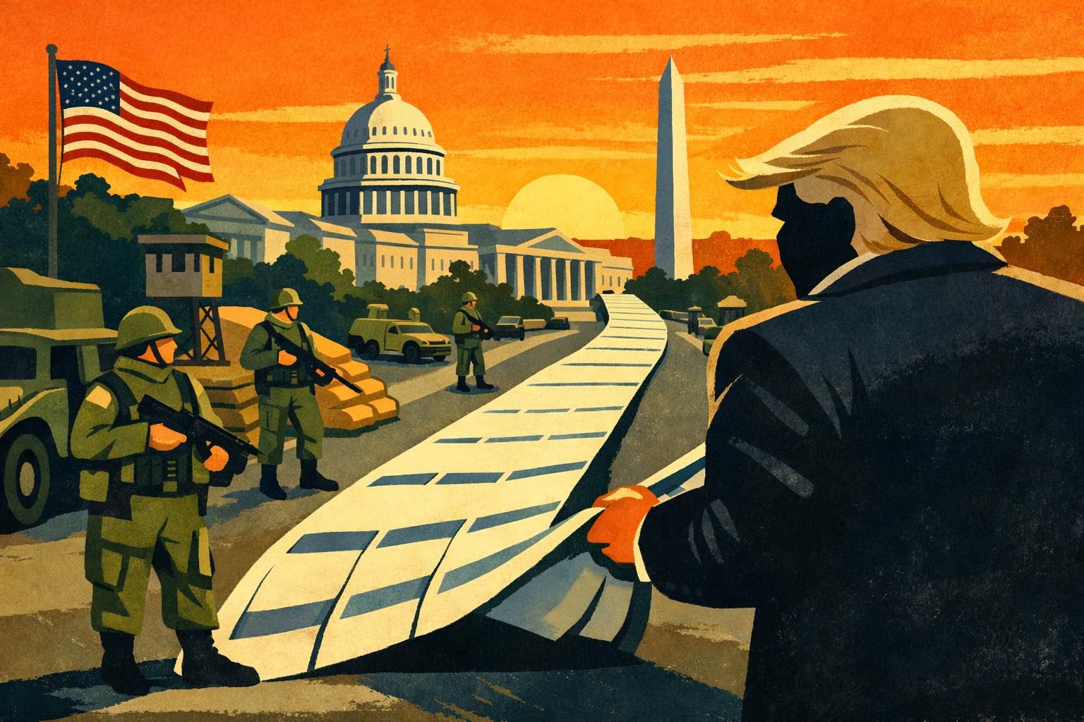 Trump’s D.C. Guard mission just got stretched to the end of his term