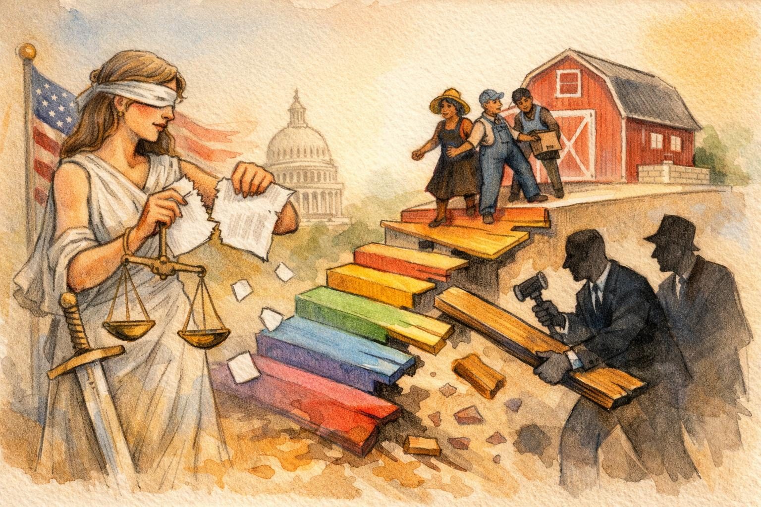 Justice Department says USDA preference programs violate the Constitution