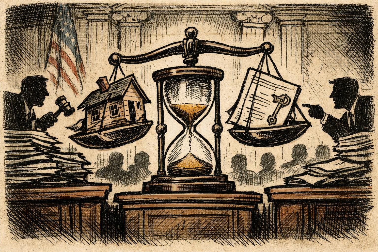 Federal court fight over eviction policy sharpens as deadline-day pressure builds