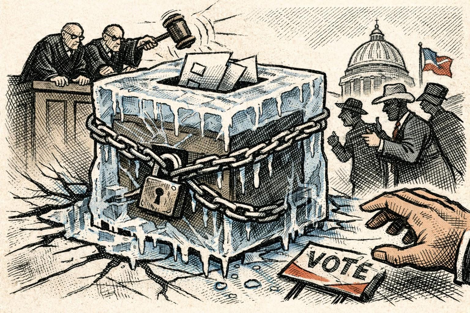 Federal judges move to freeze Mississippi election-law changes