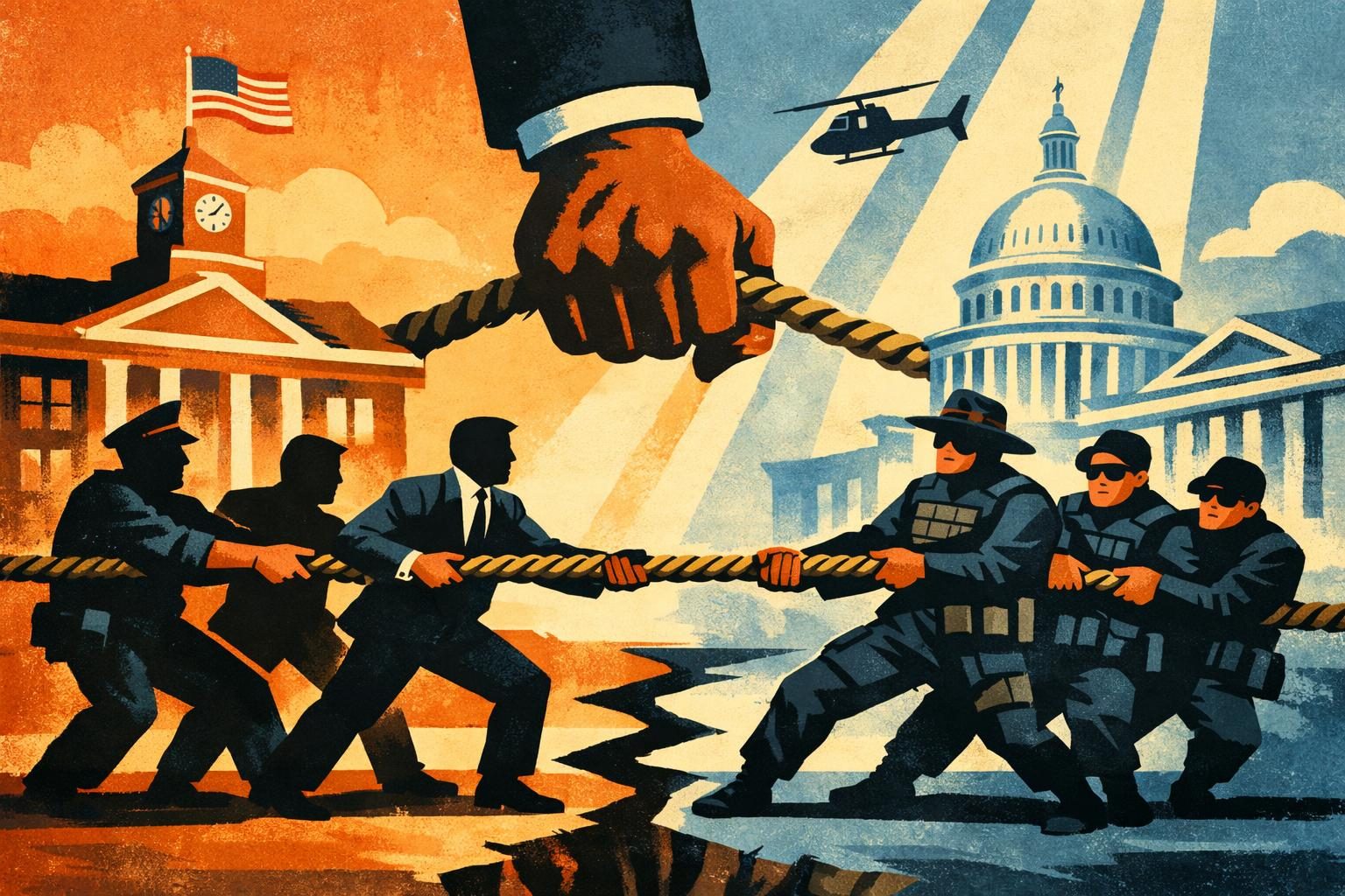 Justice Department keeps suing local governments over policies it says interfere with federal law enforcement