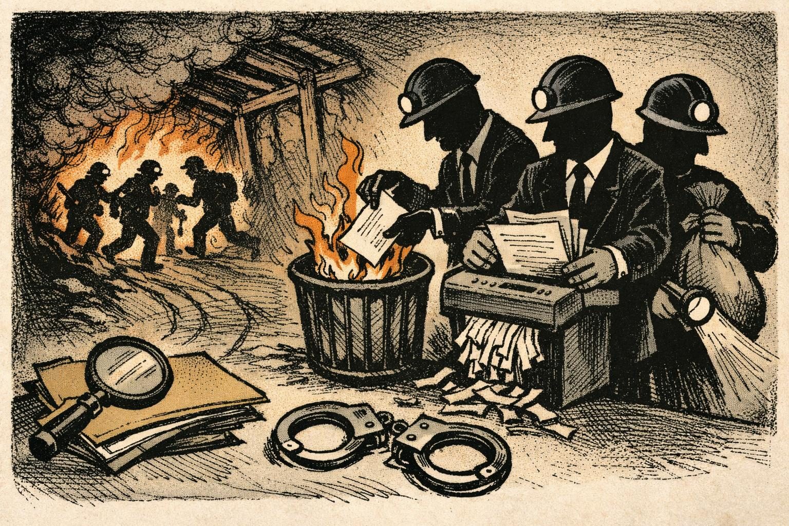 Illinois mine managers indicted over fire evacuation and record-falsification allegations
