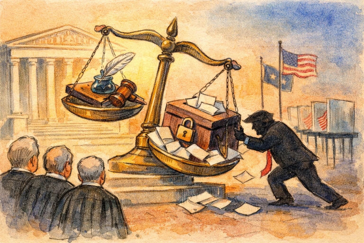 Supreme Court Lets Trump’s Elections Order Move Forward, For Now