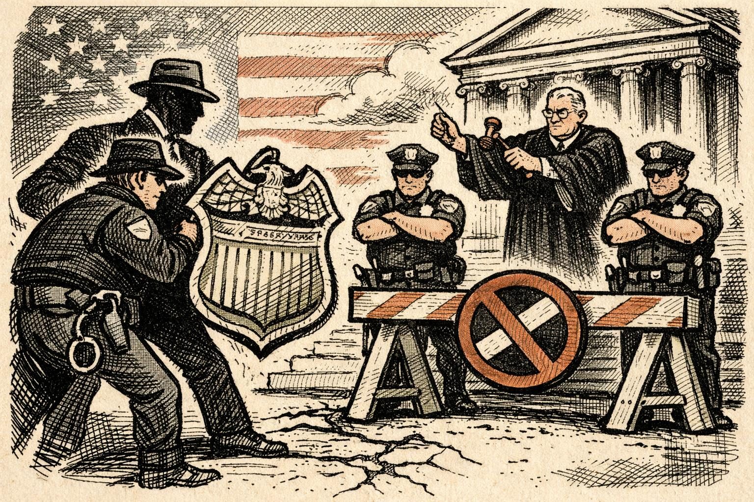 DOJ sues Ohio court over courthouse arrest ban