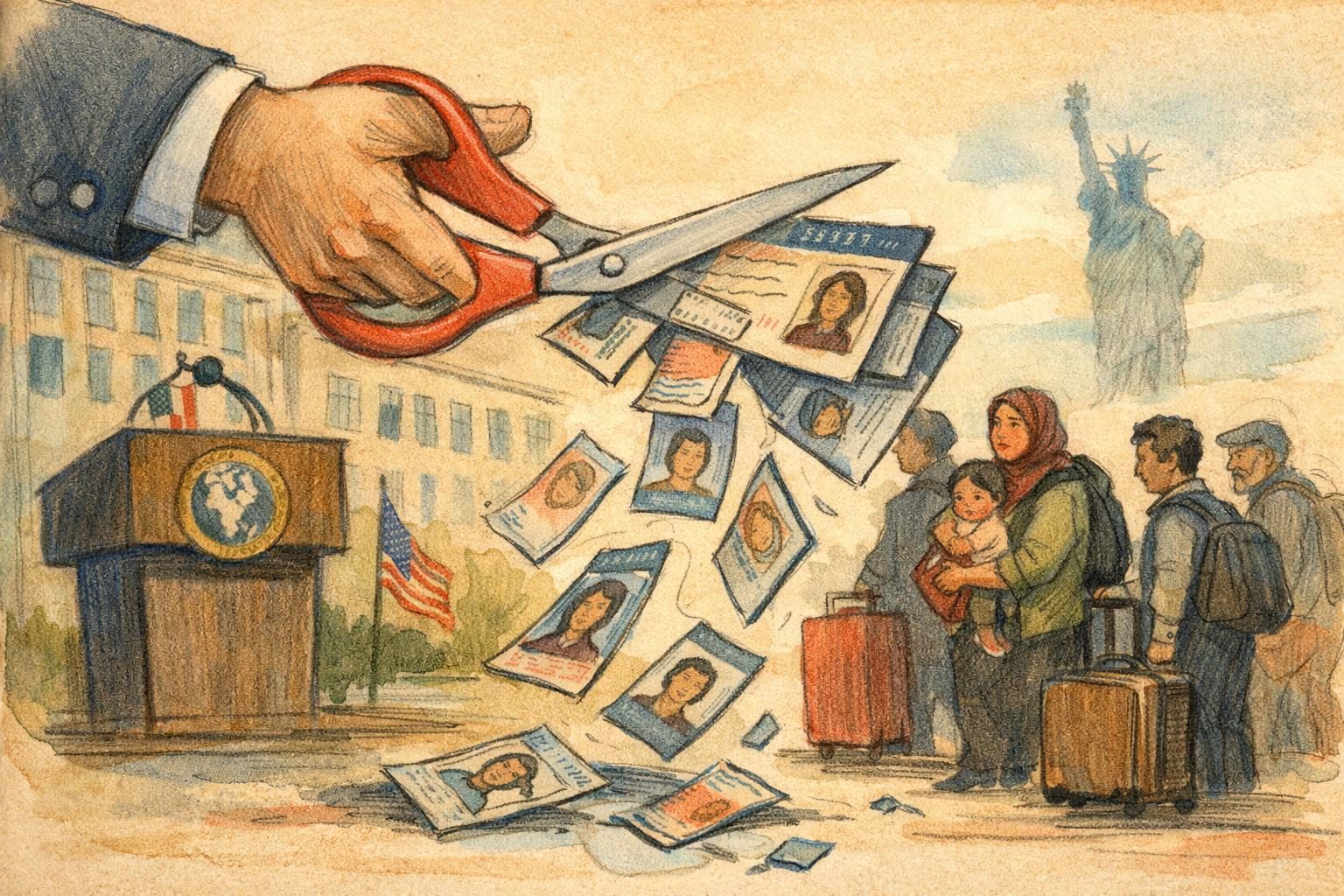 State Department is preparing to revoke visas for some asylum applicants