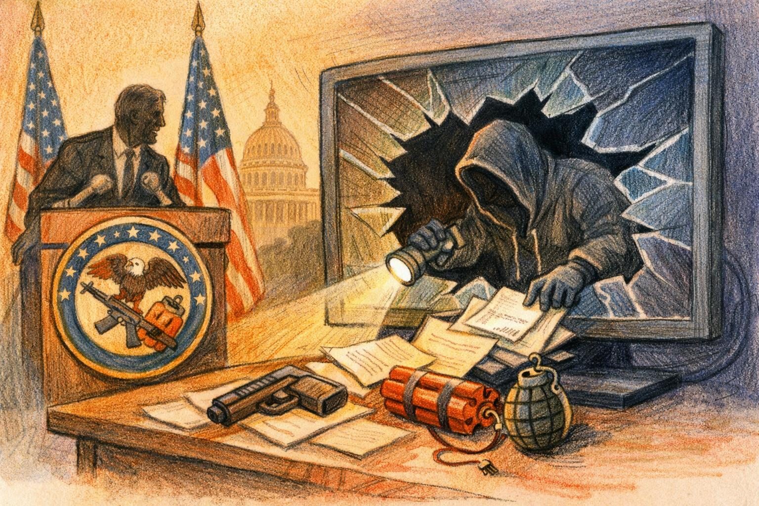 ATF says a cybersecurity incident hit a major federal law-enforcement system